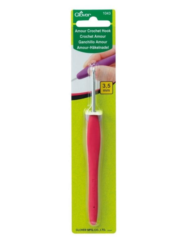 Amour crochet hook - PINK Rosa