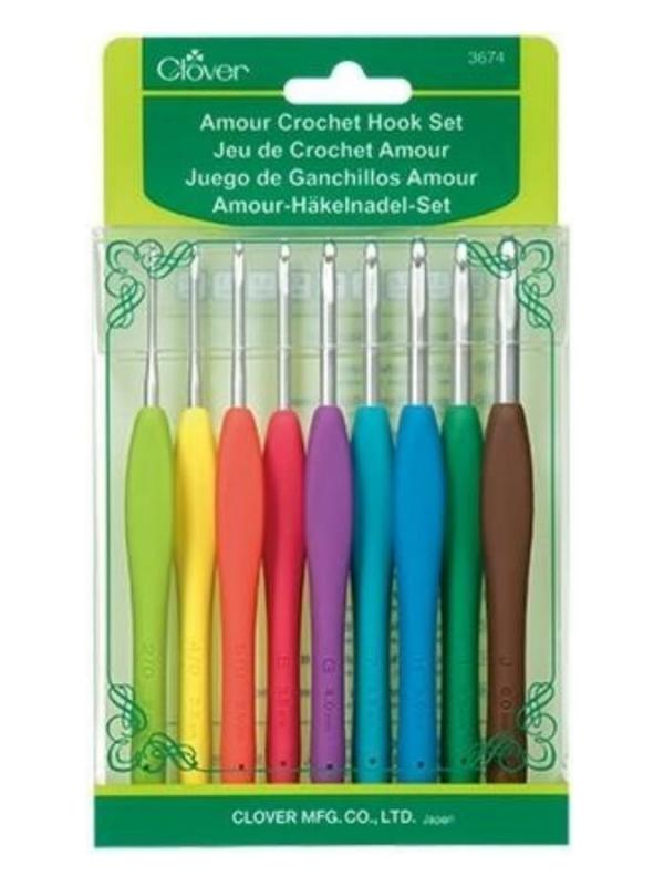 Set amour crochet hook - 200 Vari